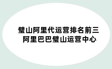 璧山阿里代运营排名前三 阿里巴巴璧山运营中心